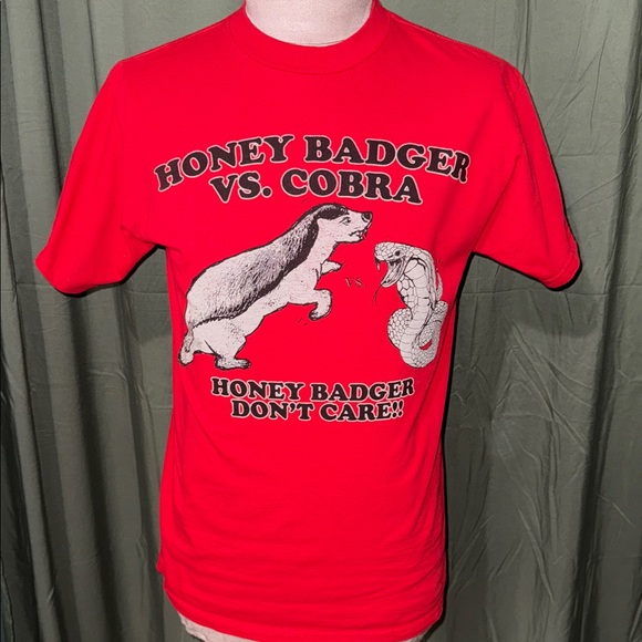 Other - Red Honey Badger vs. Cobra Graphic T-Shirt